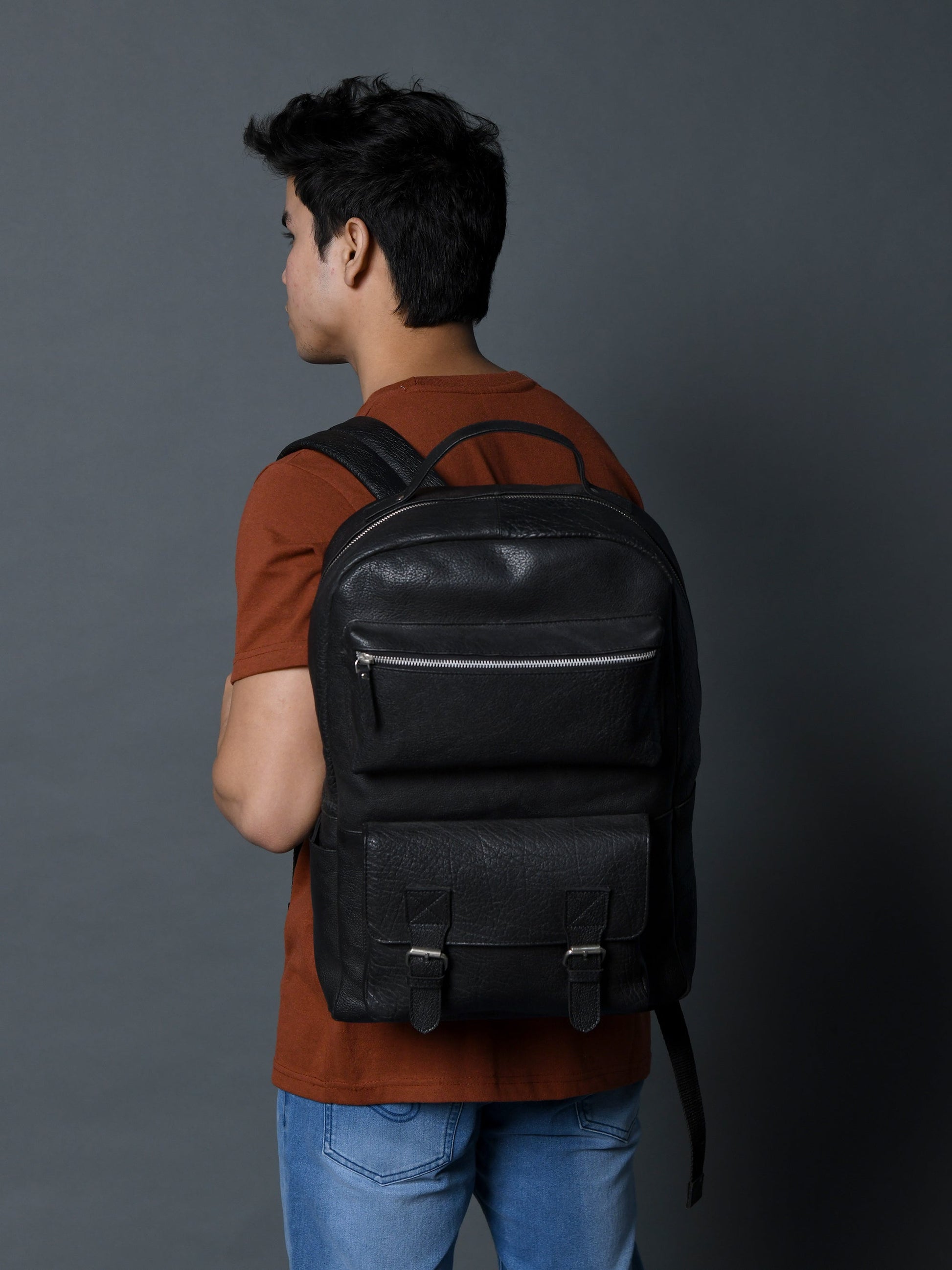 NoirTrek Leather Backpack 2.0 - Concordia Style Boutique