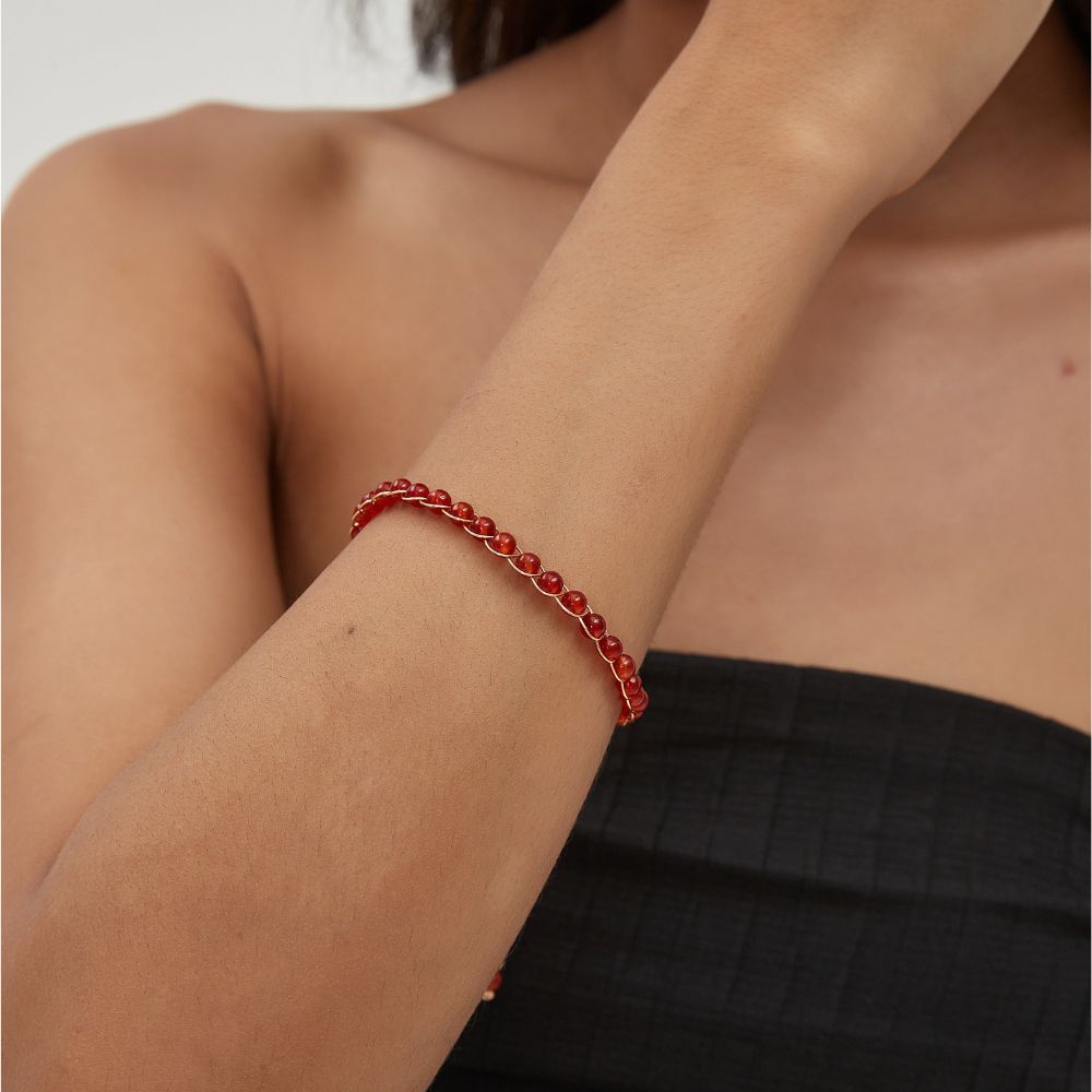 GEMSTONE BRAIDED BRACELETS (ADJUSTABLE) - Concordia Style Boutique