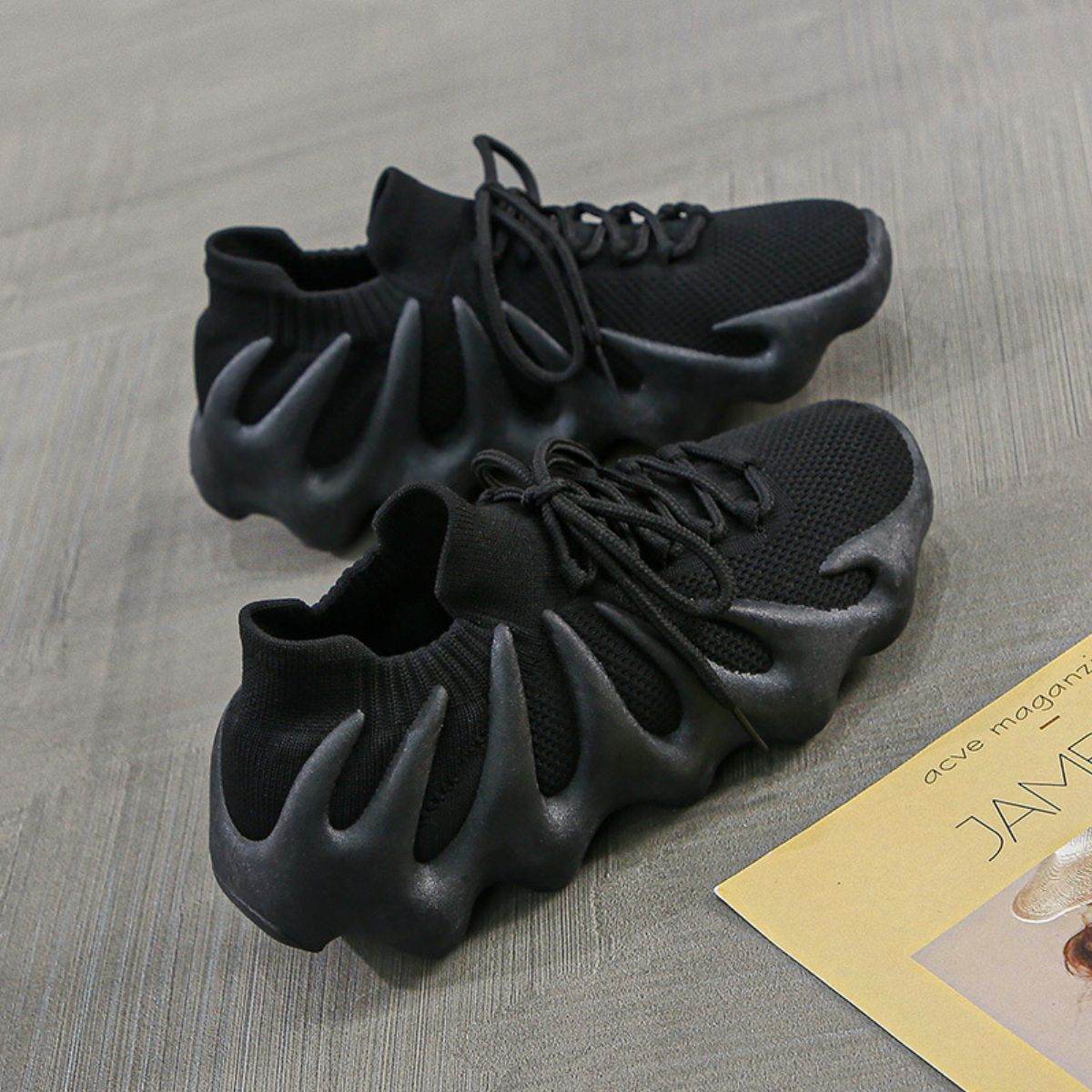 Lace Up Round Toe Mesh Athletic - Concordia Style Boutique
