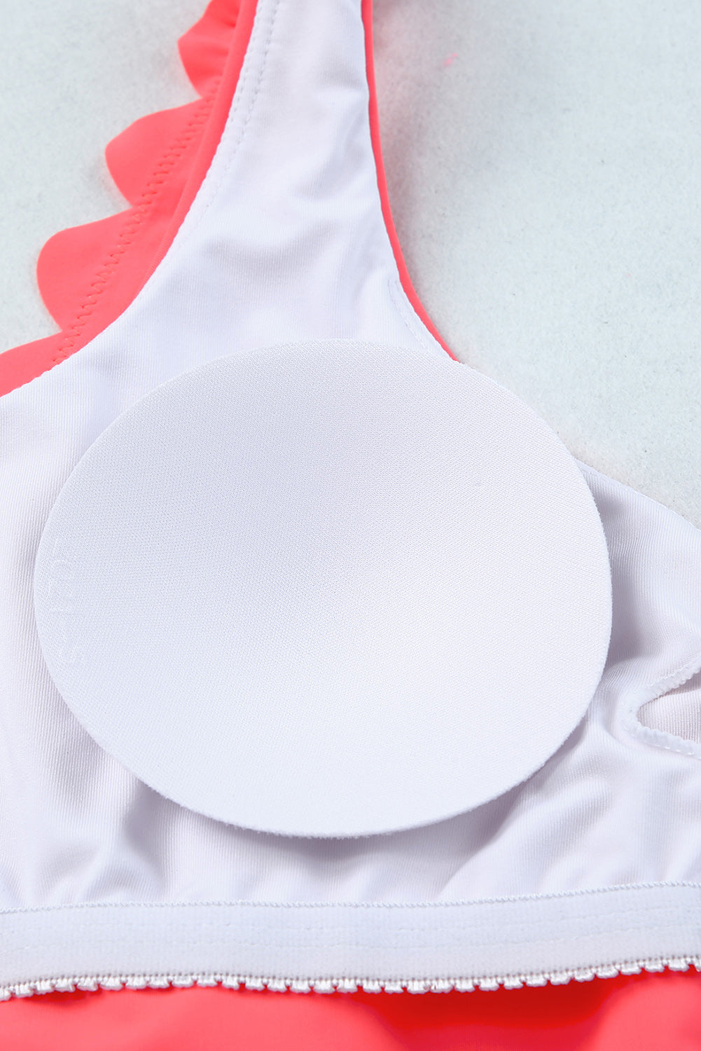 Aleena Scalloped Criss Cross High Waist Bikini - Concordia Style Boutique