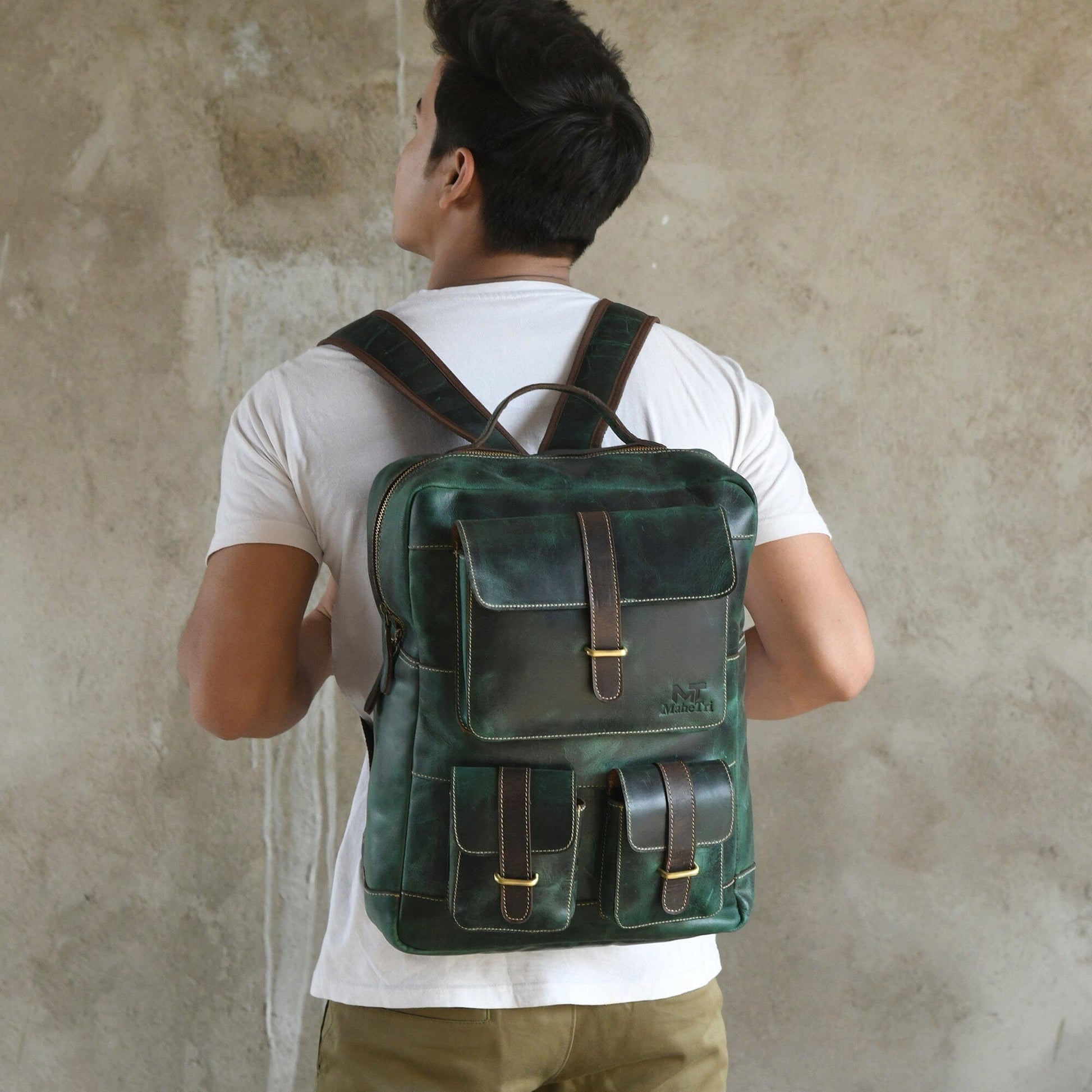 Greenfield Leather Backpack - Concordia Style Boutique