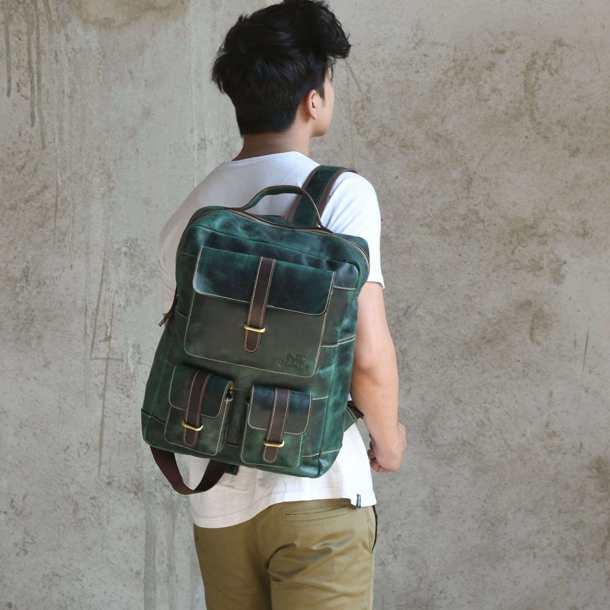 Greenfield Leather Backpack - Concordia Style Boutique