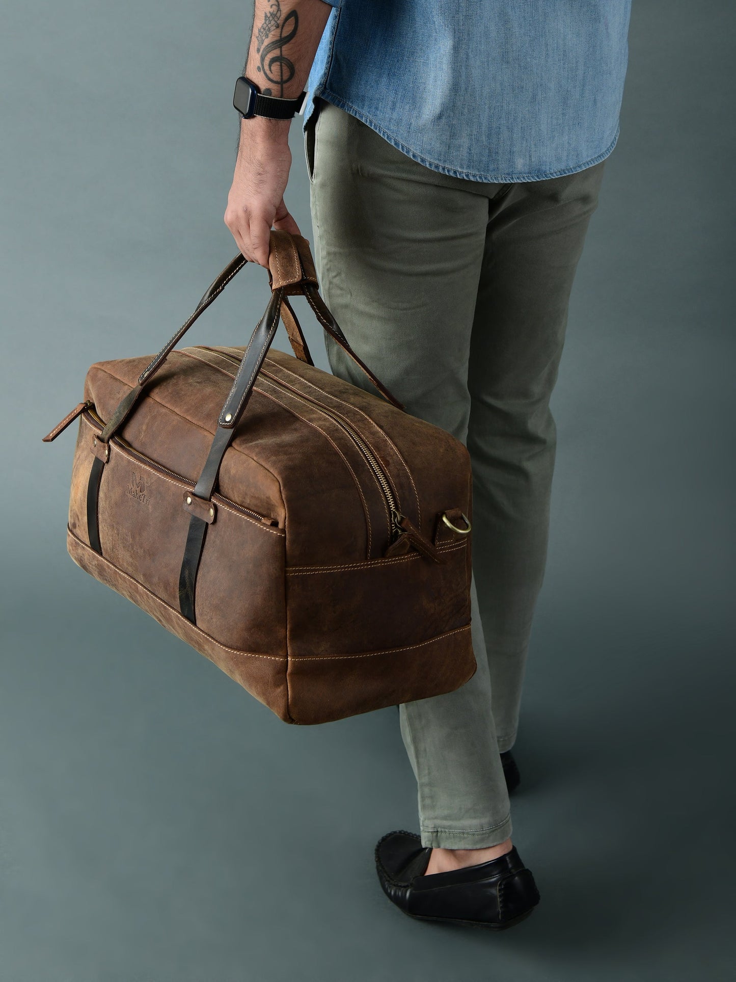 Espresso Elegance Carry on Duffle - Concordia Style Boutique
