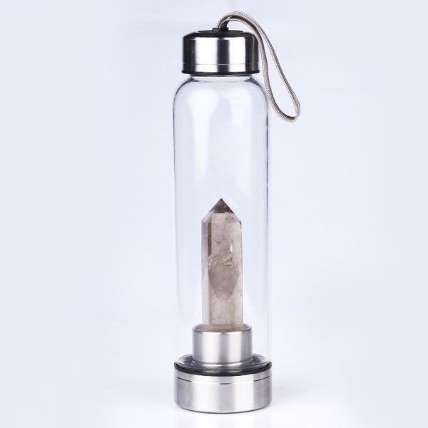 Pure Essence Natural Stone Infused Water In Glass Bottle - Premium Natural Stone Infused Water In Glass Bottle from Concordia Style Boutique - Just $41.80! Shop now at Concordia Style Boutique