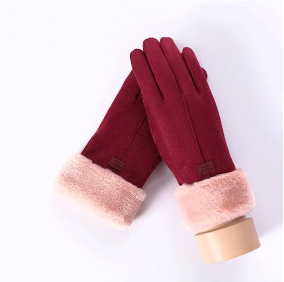 Winter Touch Screen Driving Gloves - Velvet Lining For Warmth And Fine Fit