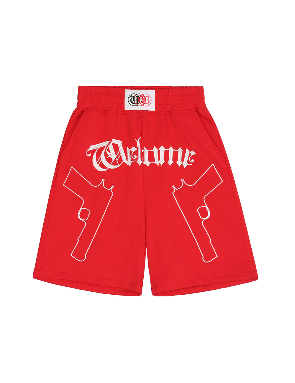 Double Pistols Embroidery Shorts - Concordia Style Boutique