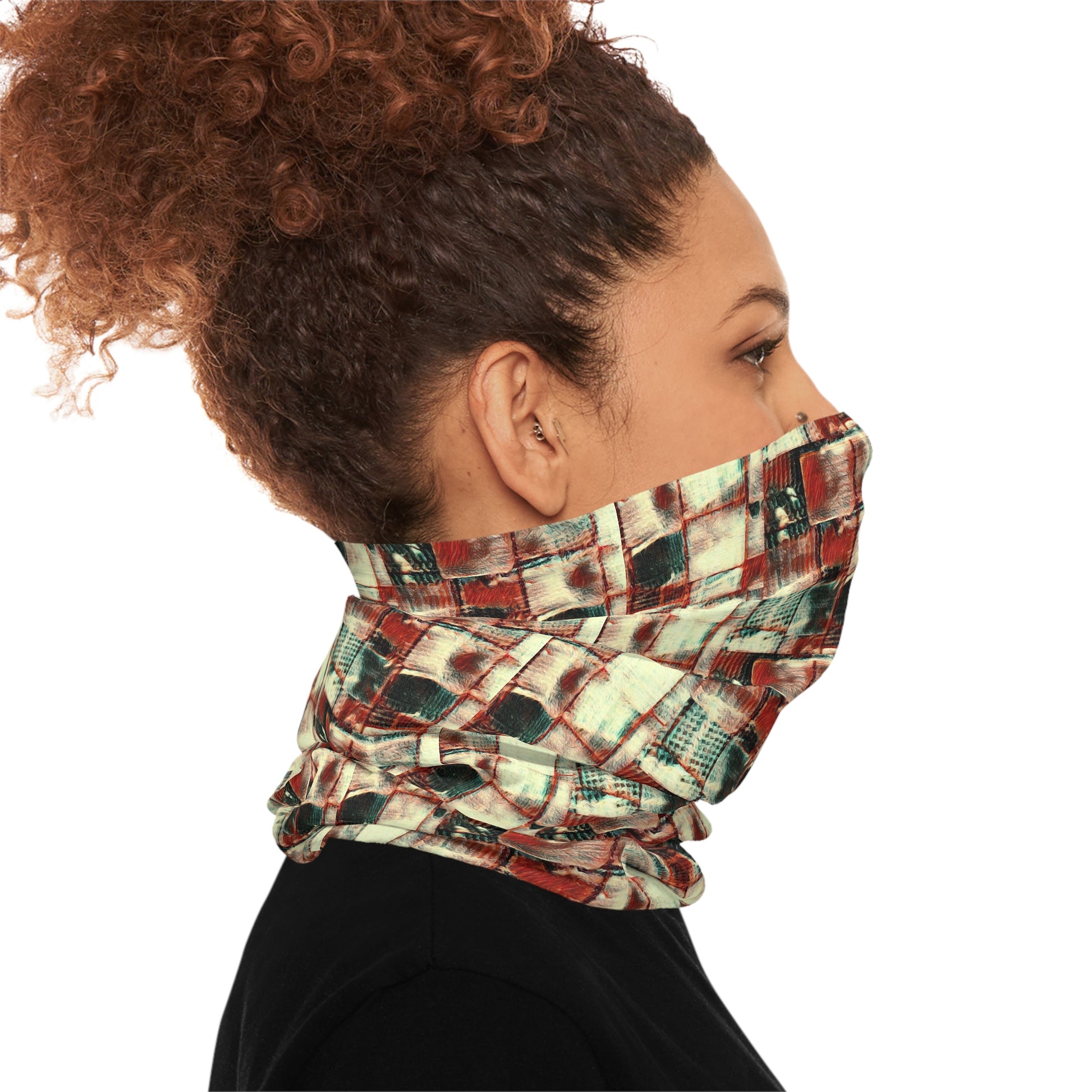 Lightweight Neck Gaiter - "Square Dance" - Premium Neck Gaiter from Concordia Style Boutique - Just $18.76! Shop now at Concordia Style Boutique