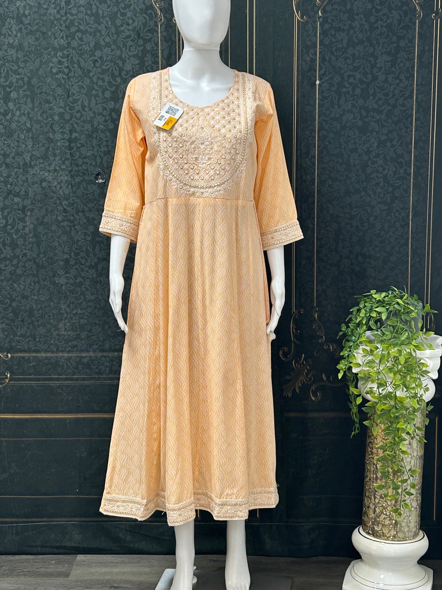 Cotton long kurti