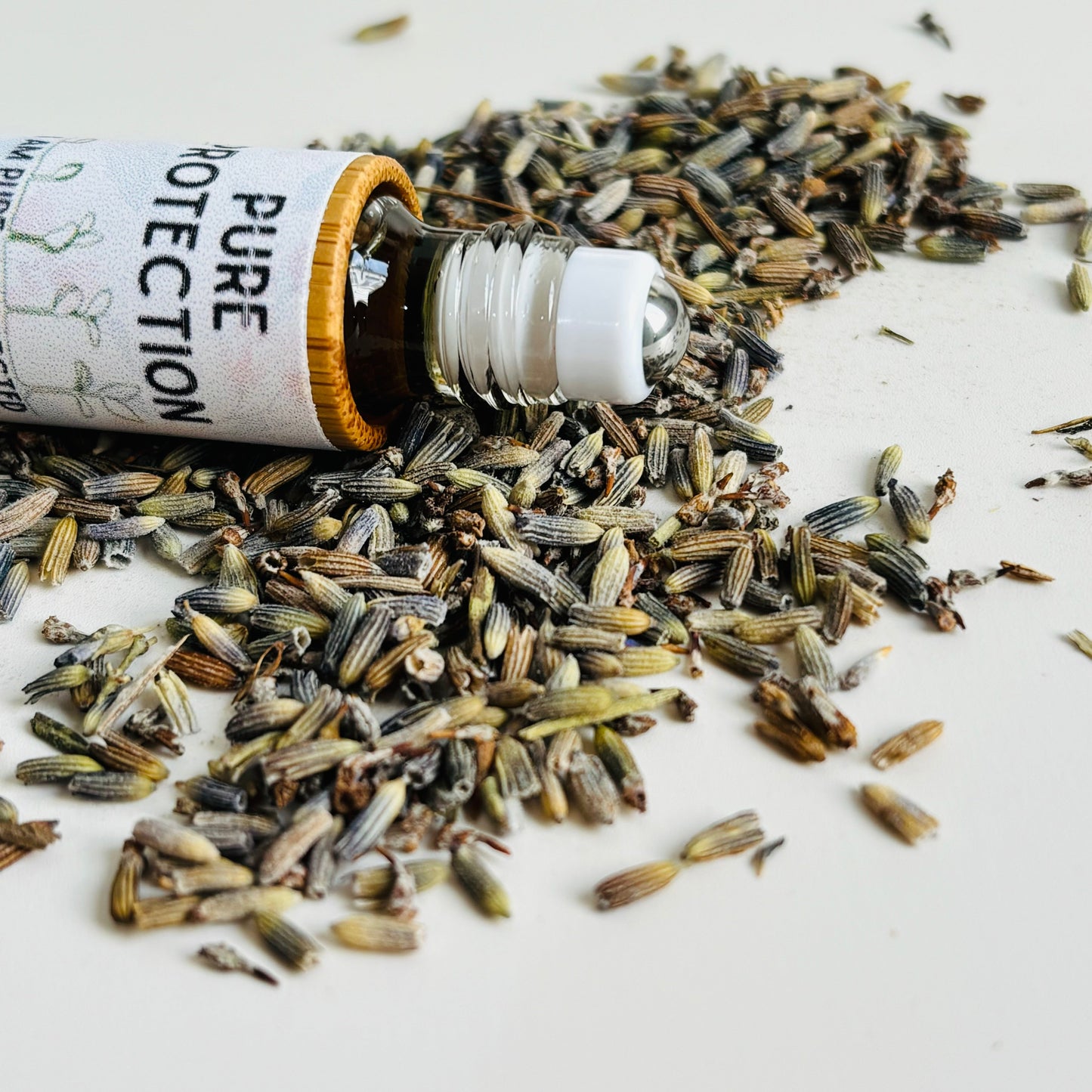 Lavender Patchouli Protection Oil Roller – Grounding & Spirit Shield