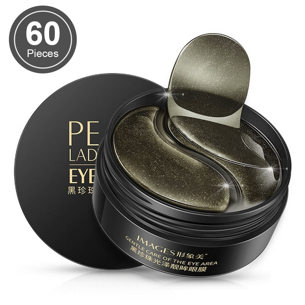 Black Pearl Collagen Mask - Natural Moisturizing Gel Eye patches - Remove Dark Circles-  Anti Age and Eye Wrinkles - 60 Pieces - Premium Collagen Mask from Concordia Style Boutique - Just $14.92! Shop now at Concordia Style Boutique