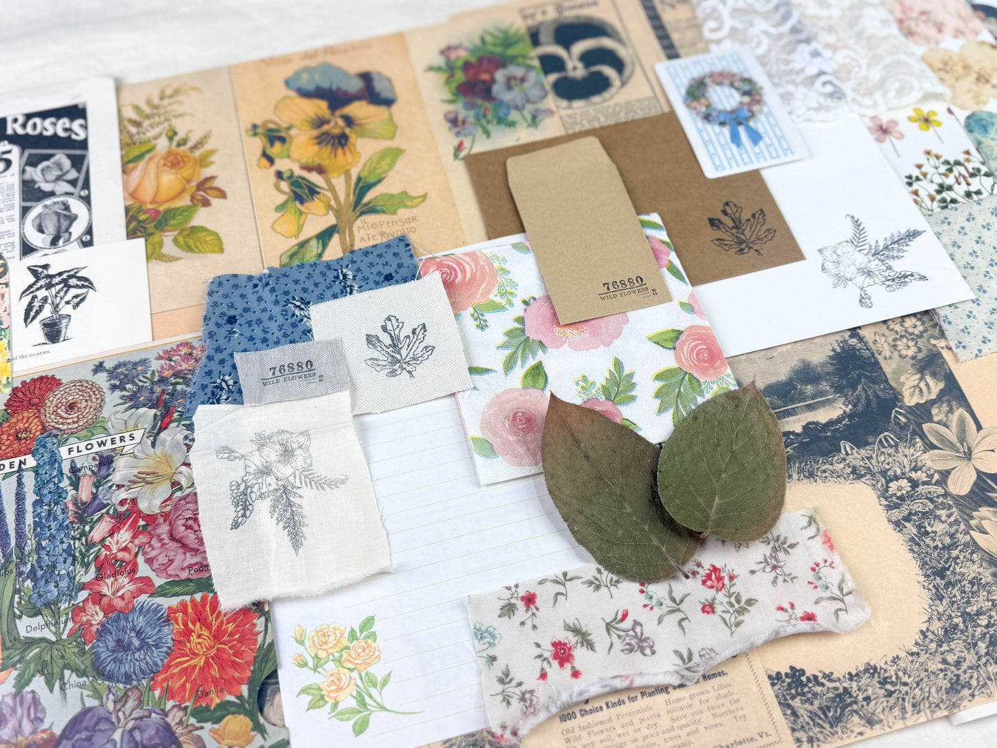 Botanical and Nature Ephemera Kit - Concordia Style Boutique