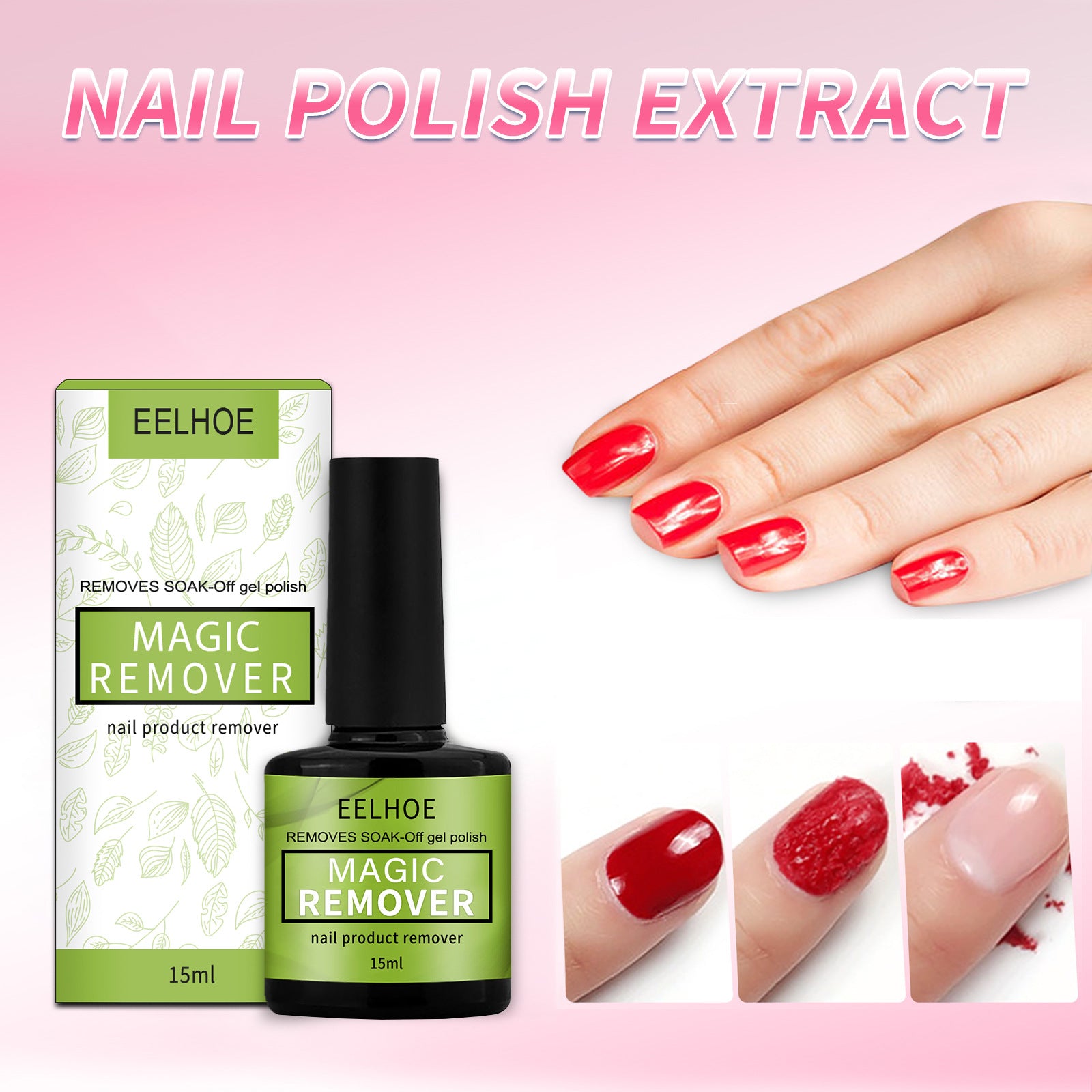 EELHOE Nail Polish Remover - Premium Nail Polish Remover from Concordia Style Boutique - Just $6.72! Shop now at Concordia Style Boutique