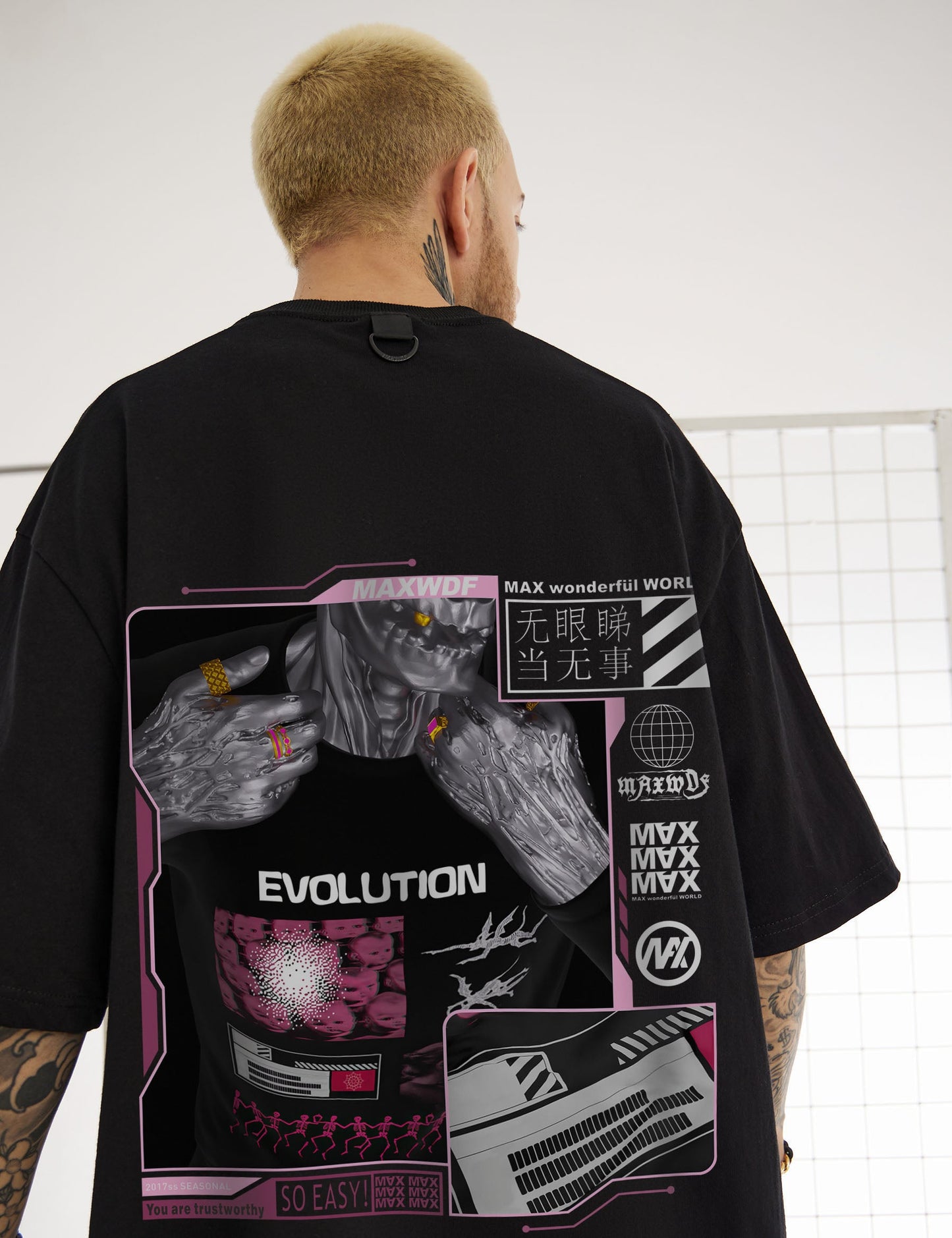 Zombie Evolution X-Ray Tee - Concordia Style Boutique
