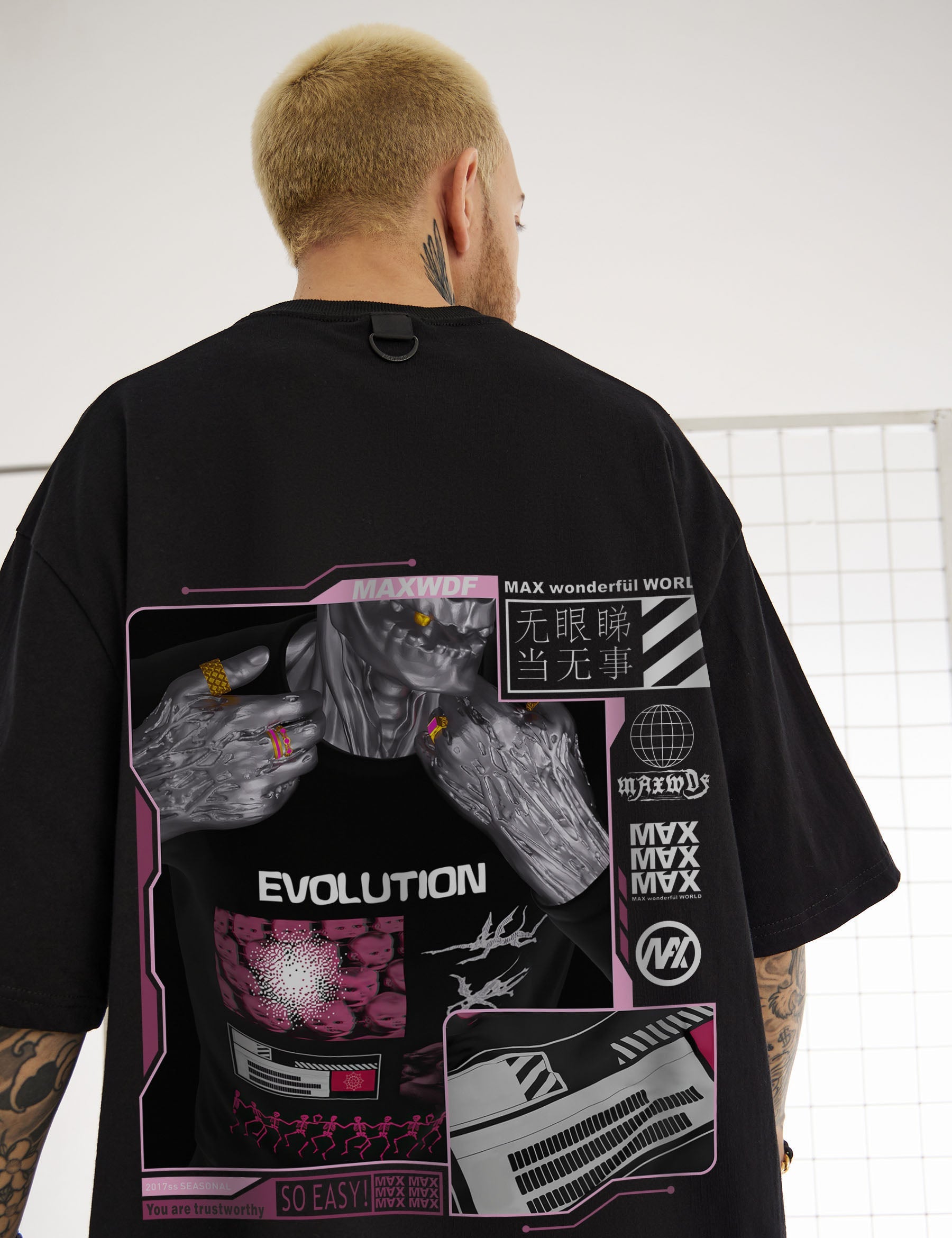 Zombie Evolution X-Ray Tee - Concordia Style Boutique