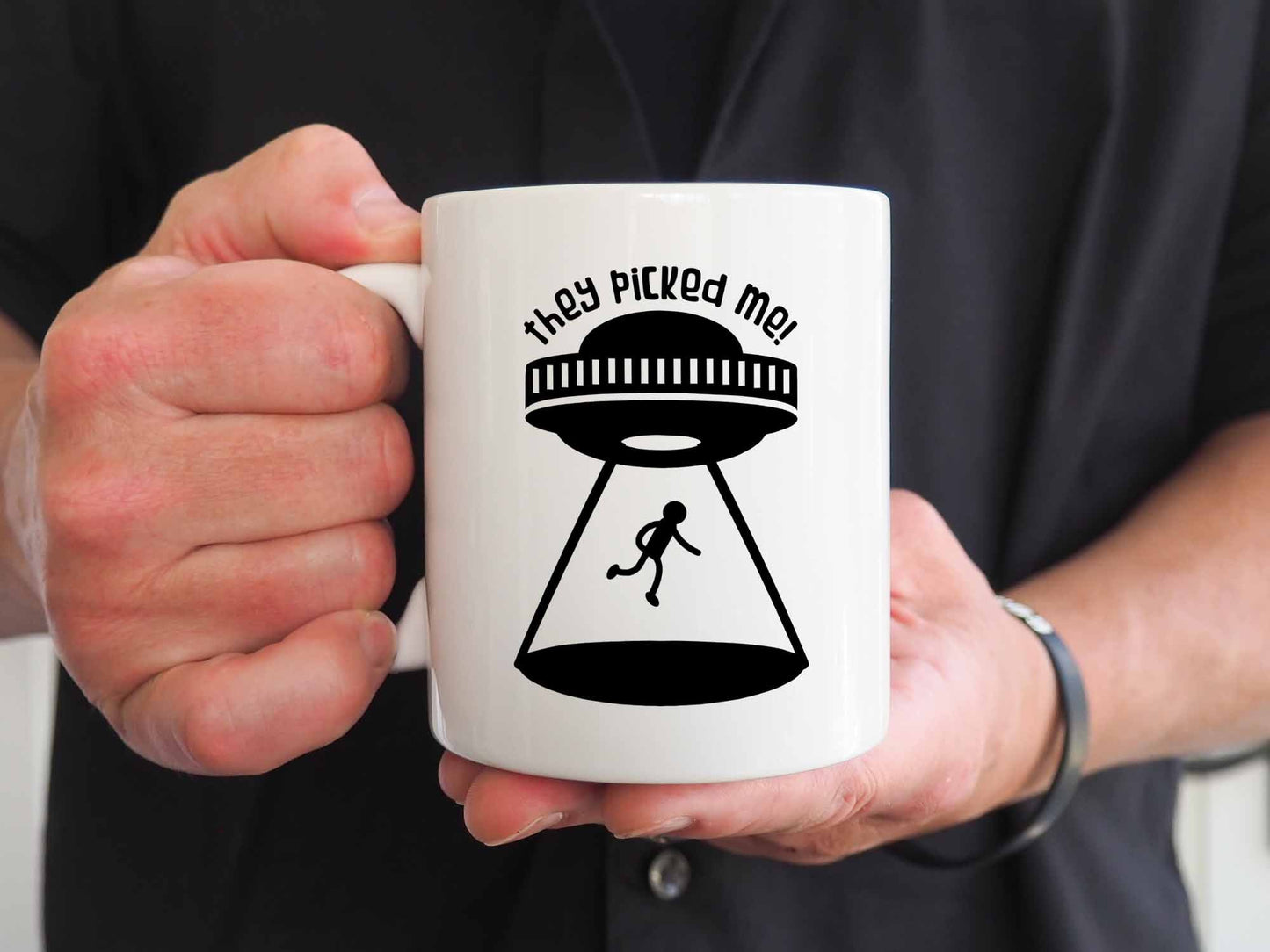 They Picked Me Coffee Mug