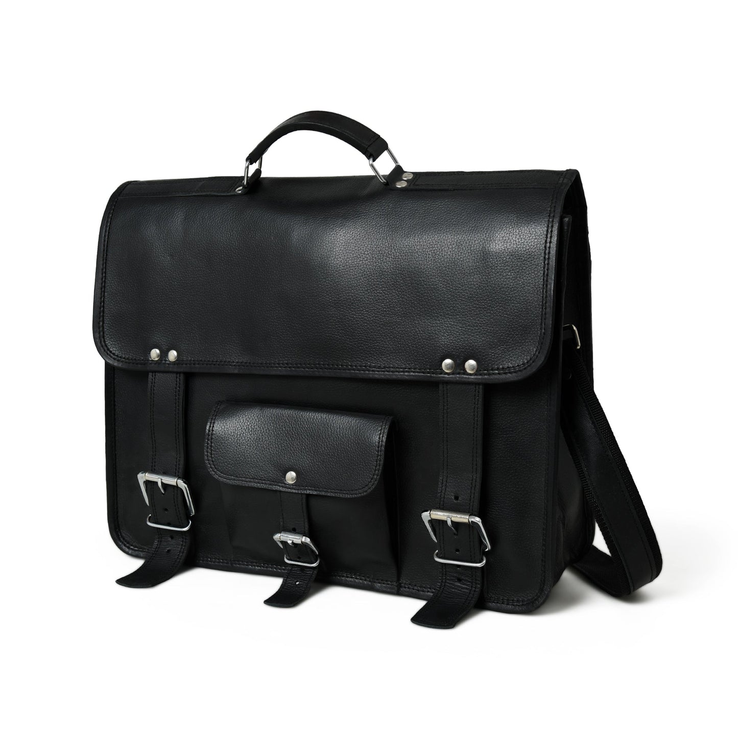 Shadow Silver Black Messenger Bag - Concordia Style Boutique