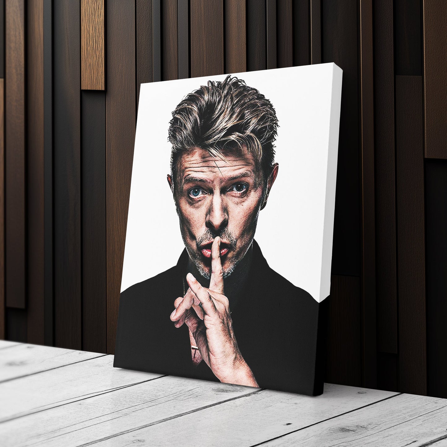 David Bowie Canvas – Rock Star Wall Art for Home Decor