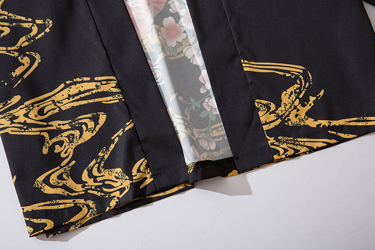 YC6007 Fish in Spring Kimono - Concordia Style Boutique