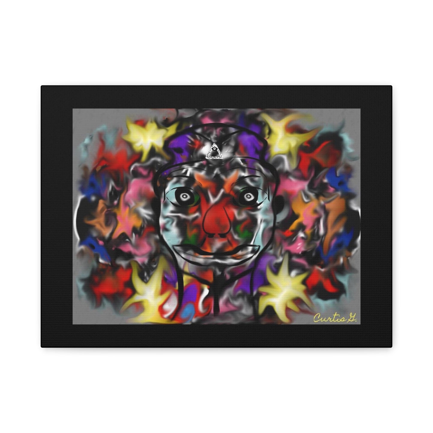 "Tears of a Clown" - Canvas - Premium Canvas from Concordia Style Boutique - Just $23.12! Shop now at Concordia Style Boutique