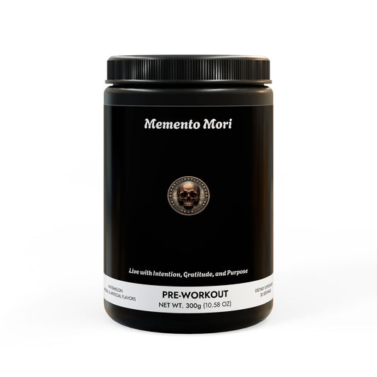 Pre-Workout Supplement, Watermelon (300 g, 10.58 oz) - "Memento Mori" - Premium Food Supplements from Printify - Just $28.30! Shop now at Concordia Style Boutique