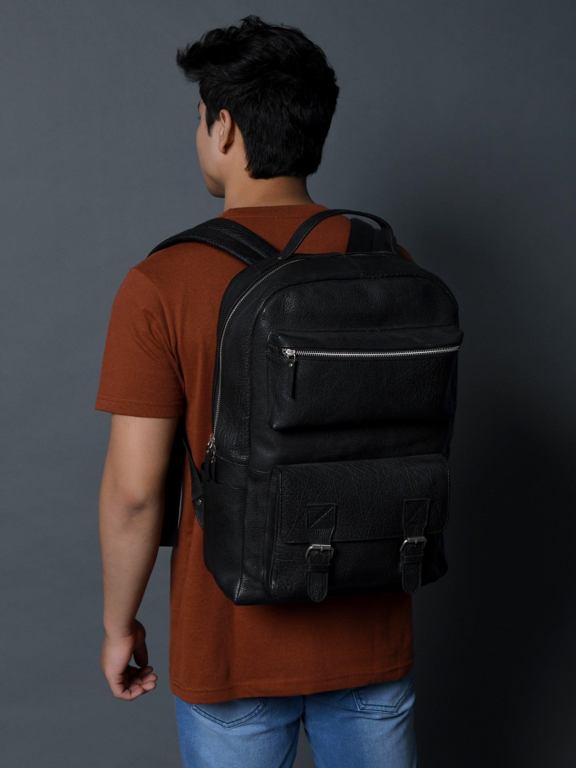 NoirTrek Leather Backpack 2.0 - Concordia Style Boutique