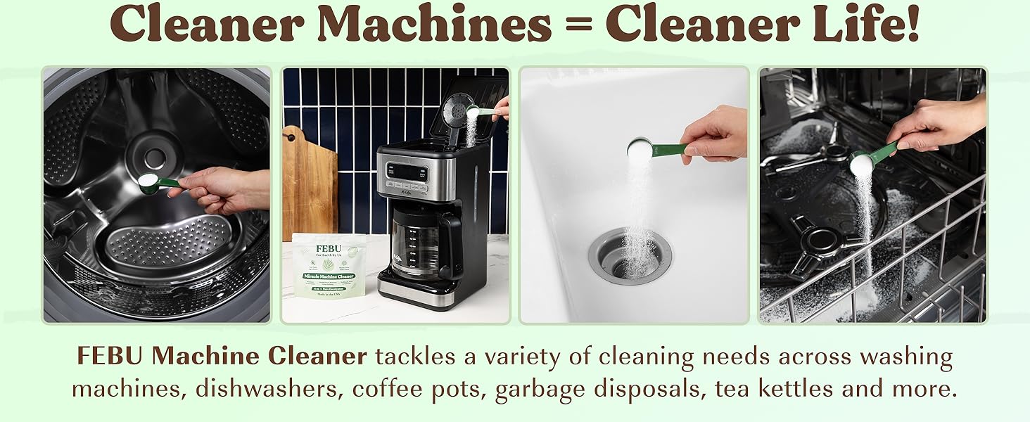 FEBU Multi-Use Machine Cleaner, Made in USA, 6 Oz - Premium Multi-Use Machine Cleaner from Concordia Style Boutique - Just $21.95! Shop now at Concordia Style Boutique