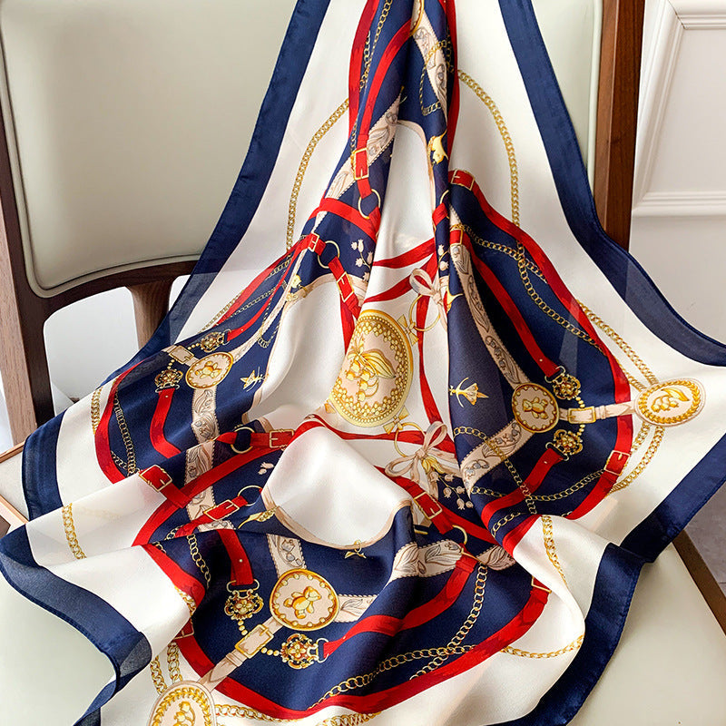 Silk Scarf -Small Square Scarf - Silk Scarf - Premium scarf from Concordia Style Boutique - Just $17.65! Shop now at Concordia Style Boutique