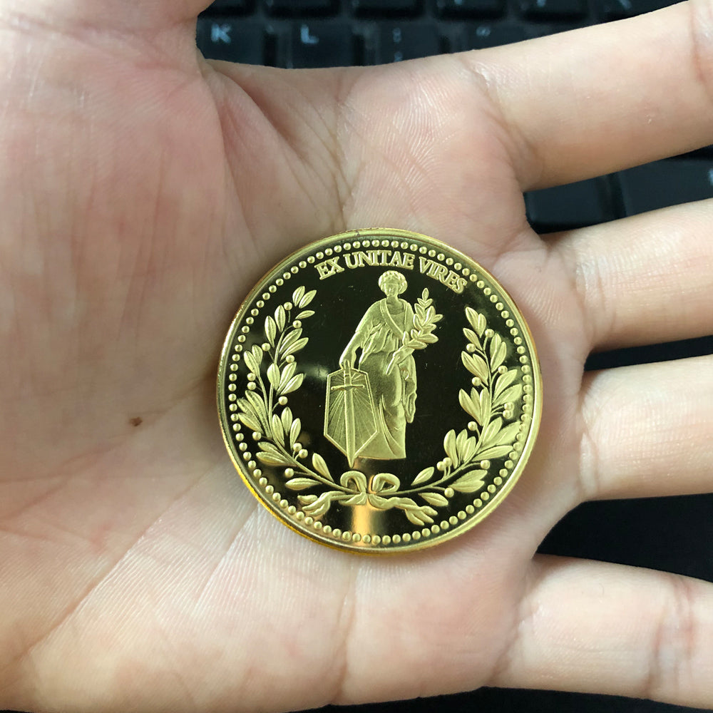 Quickly Hunt Down Keanu Reeves Collector's Gold Coin - Premium Commemorative Coin from Concordia Style Boutique - Just $10.53! Shop now at Concordia Style Boutique