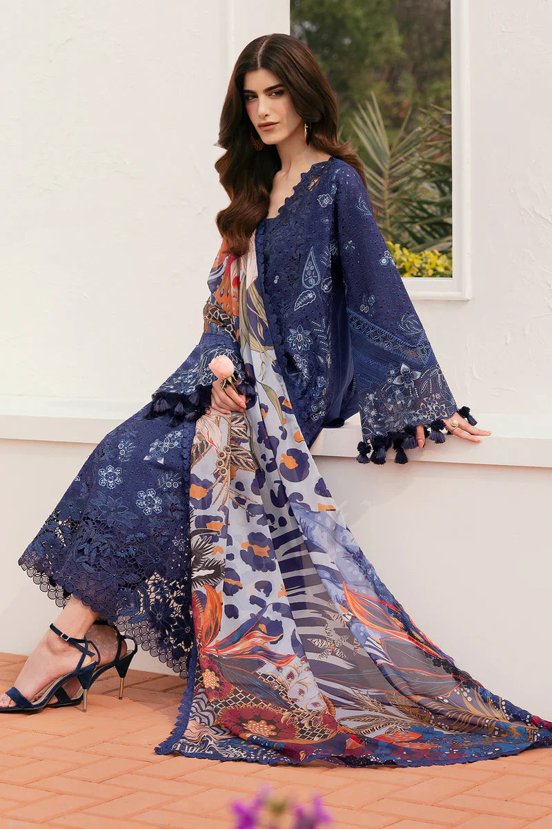 Baroque - BEL-25-D07 3 Piece Embroidered Stitched Lawn Suit