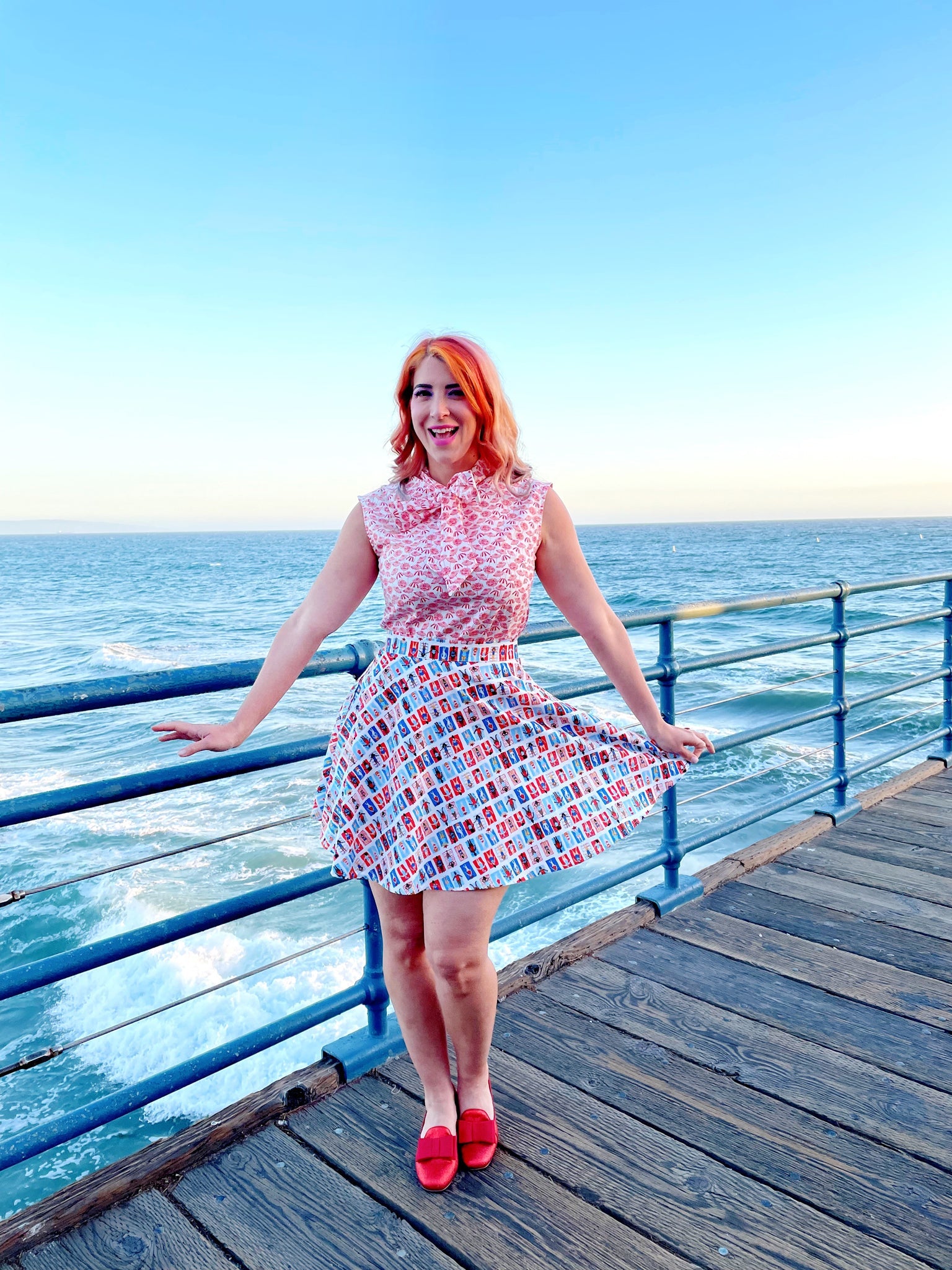 Sunny Days Skater Skirt - Concordia Style Boutique