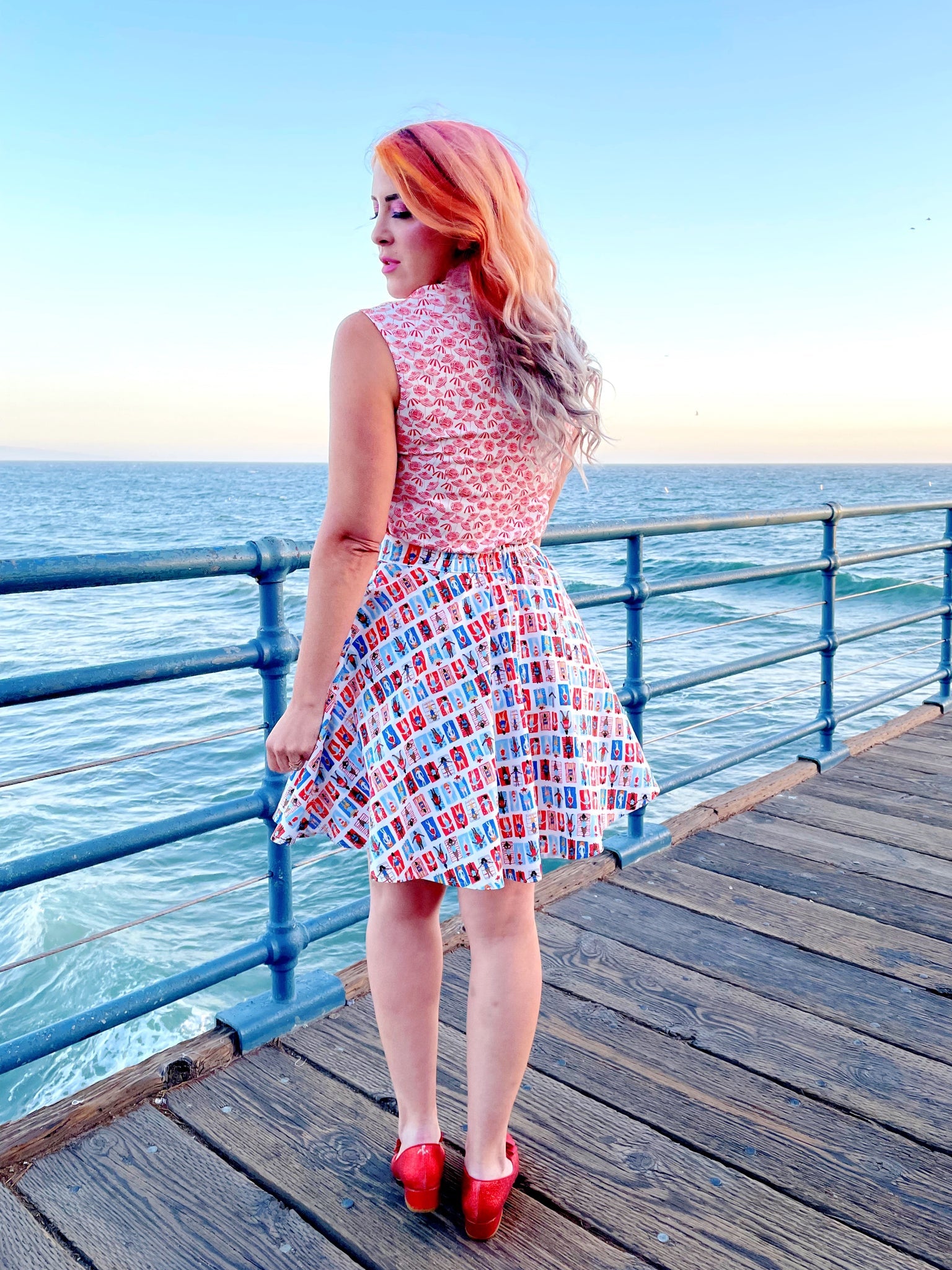 Sunny Days Skater Skirt - Concordia Style Boutique