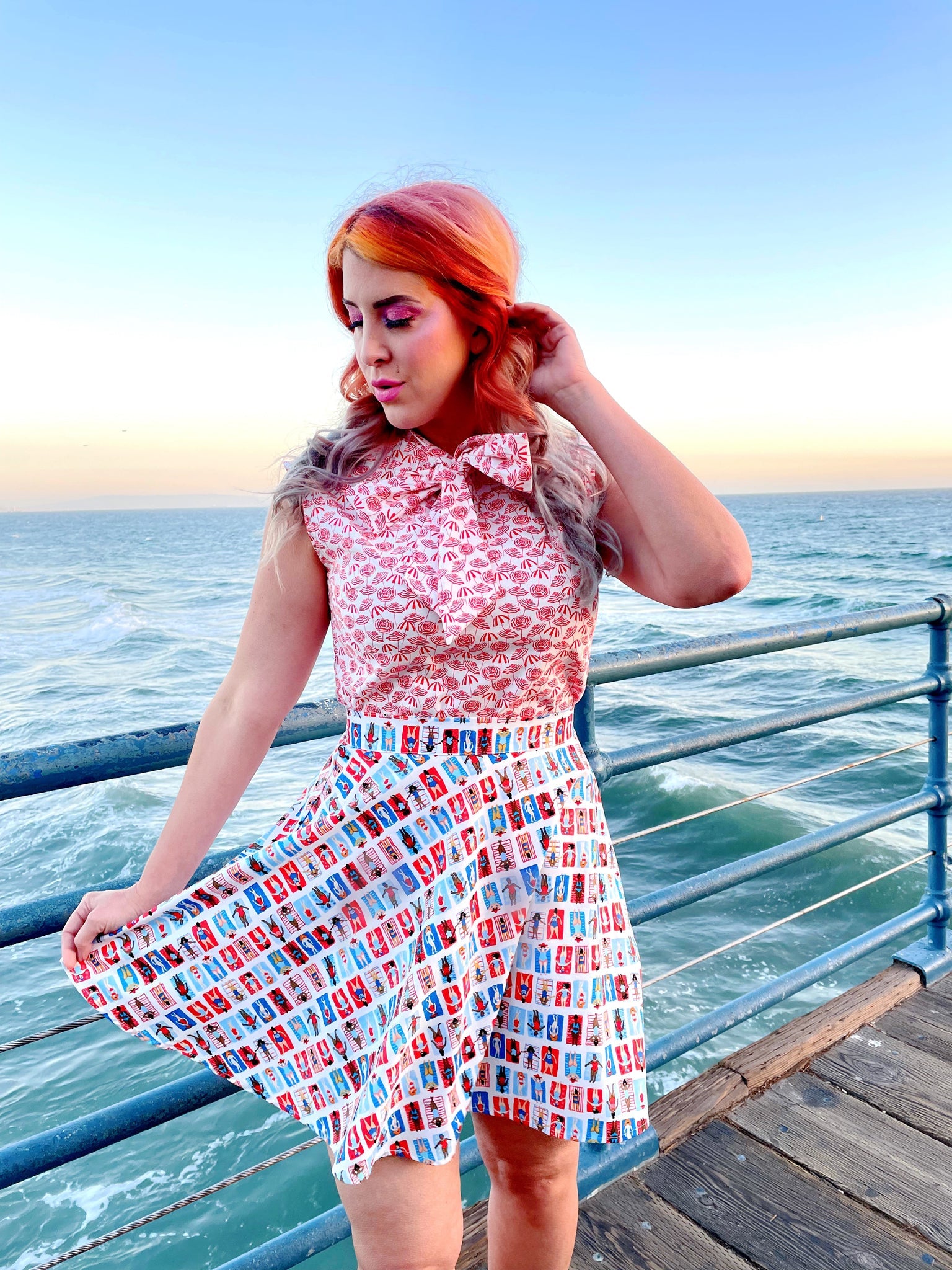 Sunny Days Skater Skirt - Concordia Style Boutique