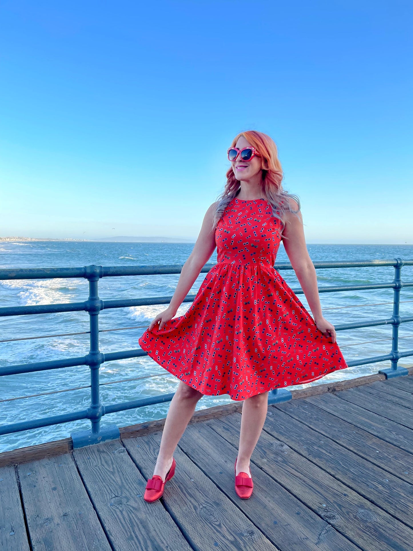 Sunglasses Vintage Dress - Concordia Style Boutique