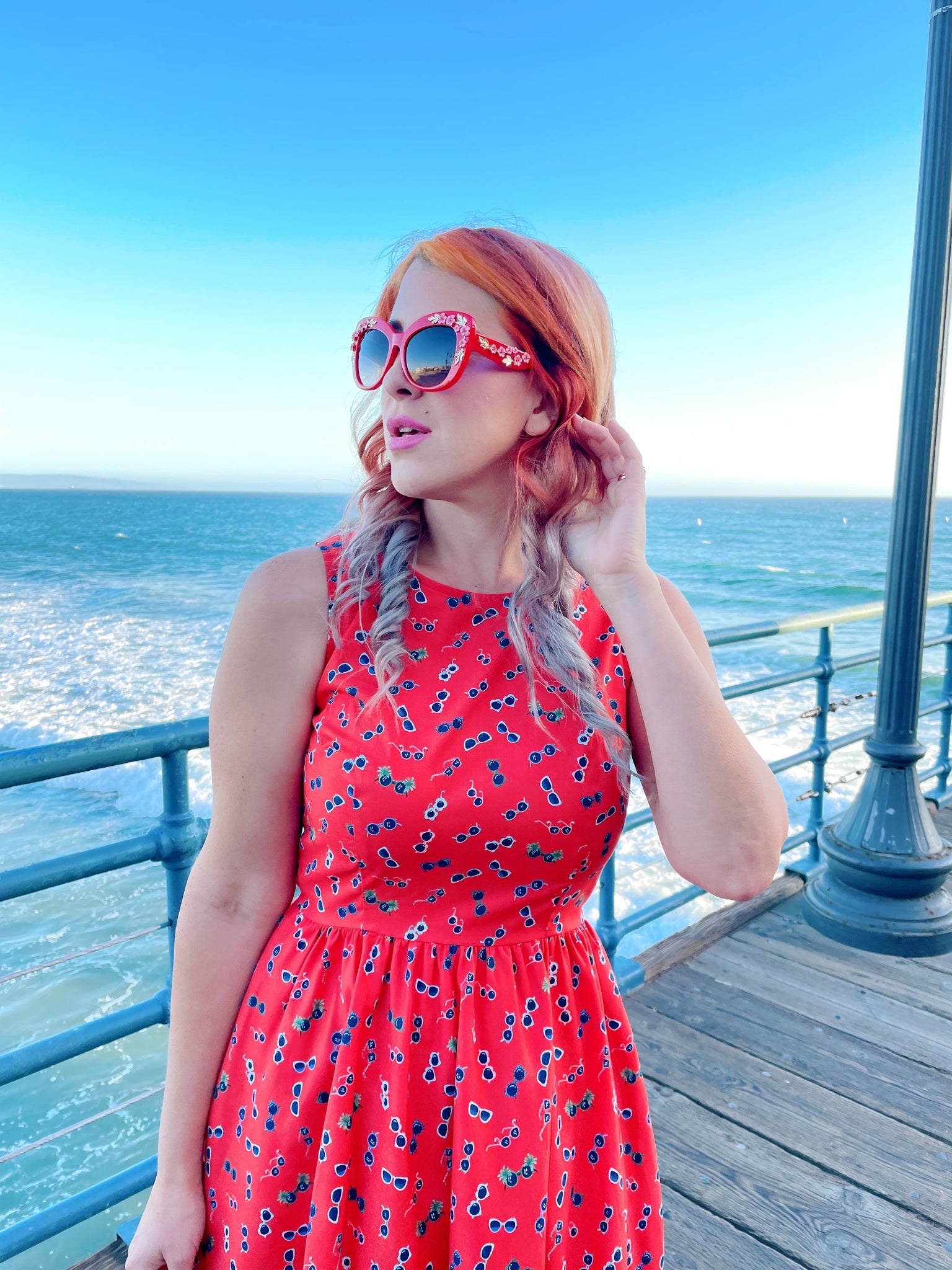 Sunglasses Vintage Dress - Concordia Style Boutique