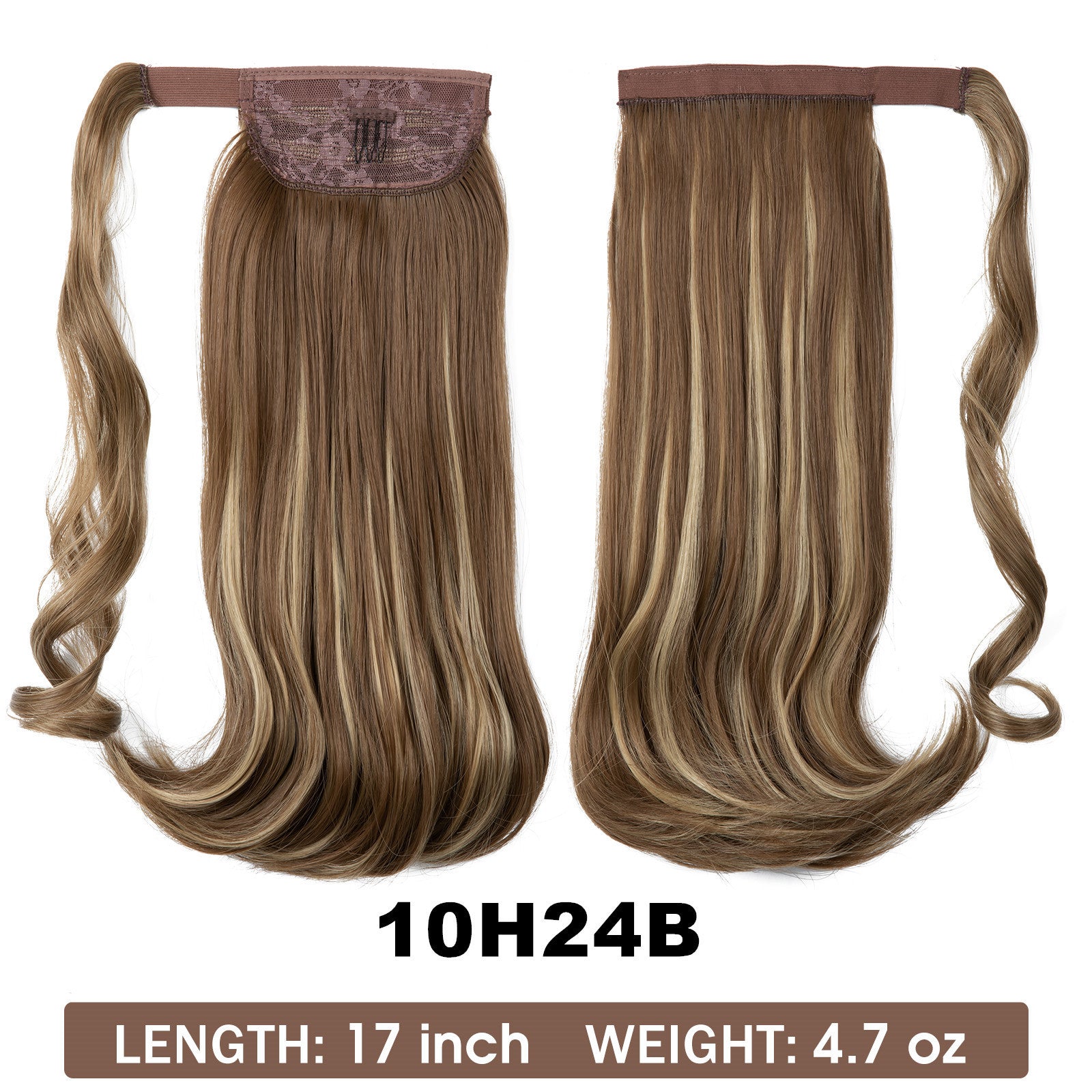 Wig Ponytail Long Straight Hair Elastic Velcro - Premium wig from Concordia Style Boutique - Just $13.97! Shop now at Concordia Style Boutique