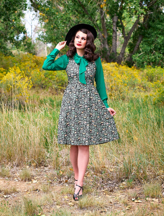 Foxy Fit & Flare Dress - XS only, 1 left! - Concordia Style Boutique