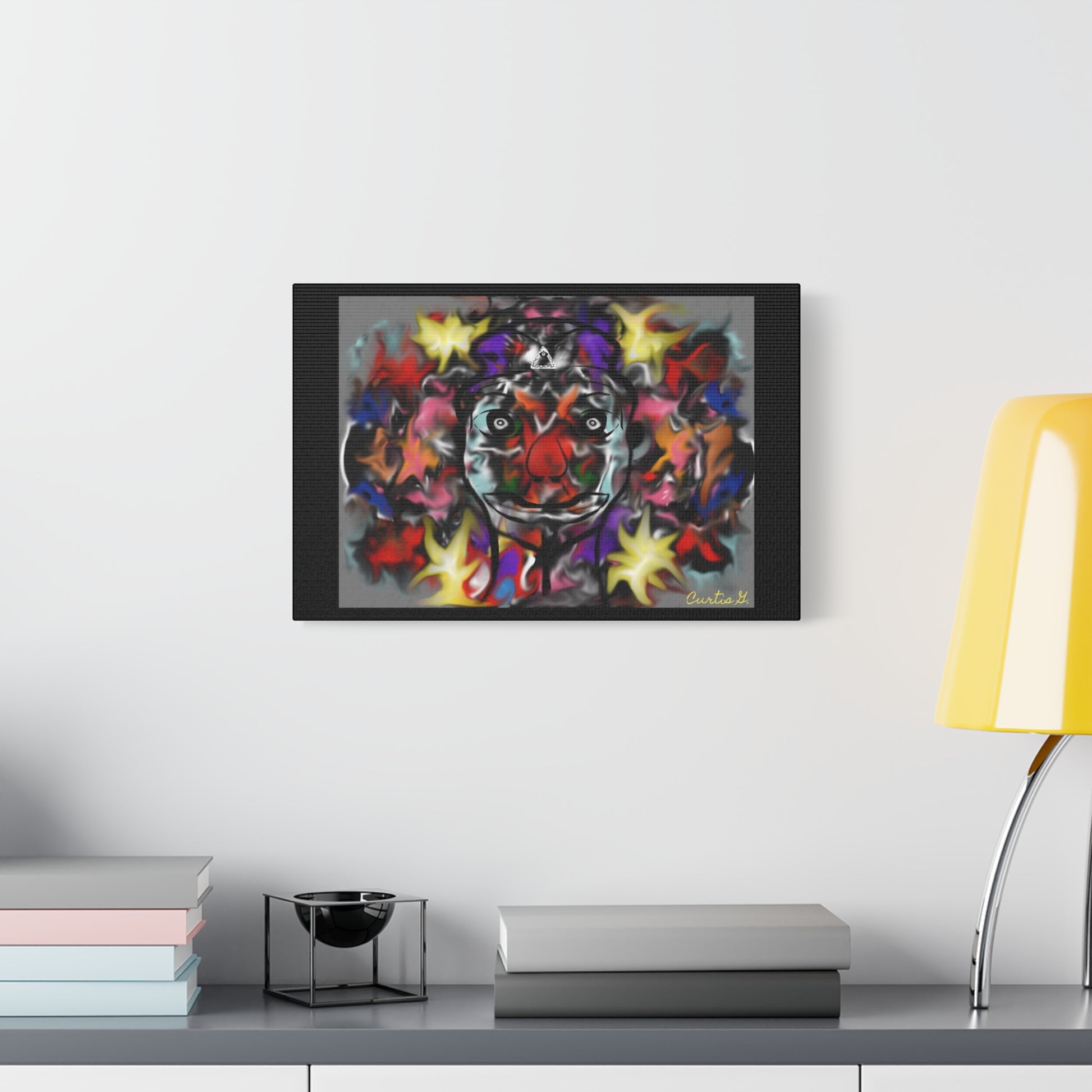 "Tears of a Clown" - Canvas - Premium Canvas from Concordia Style Boutique - Just $23.12! Shop now at Concordia Style Boutique