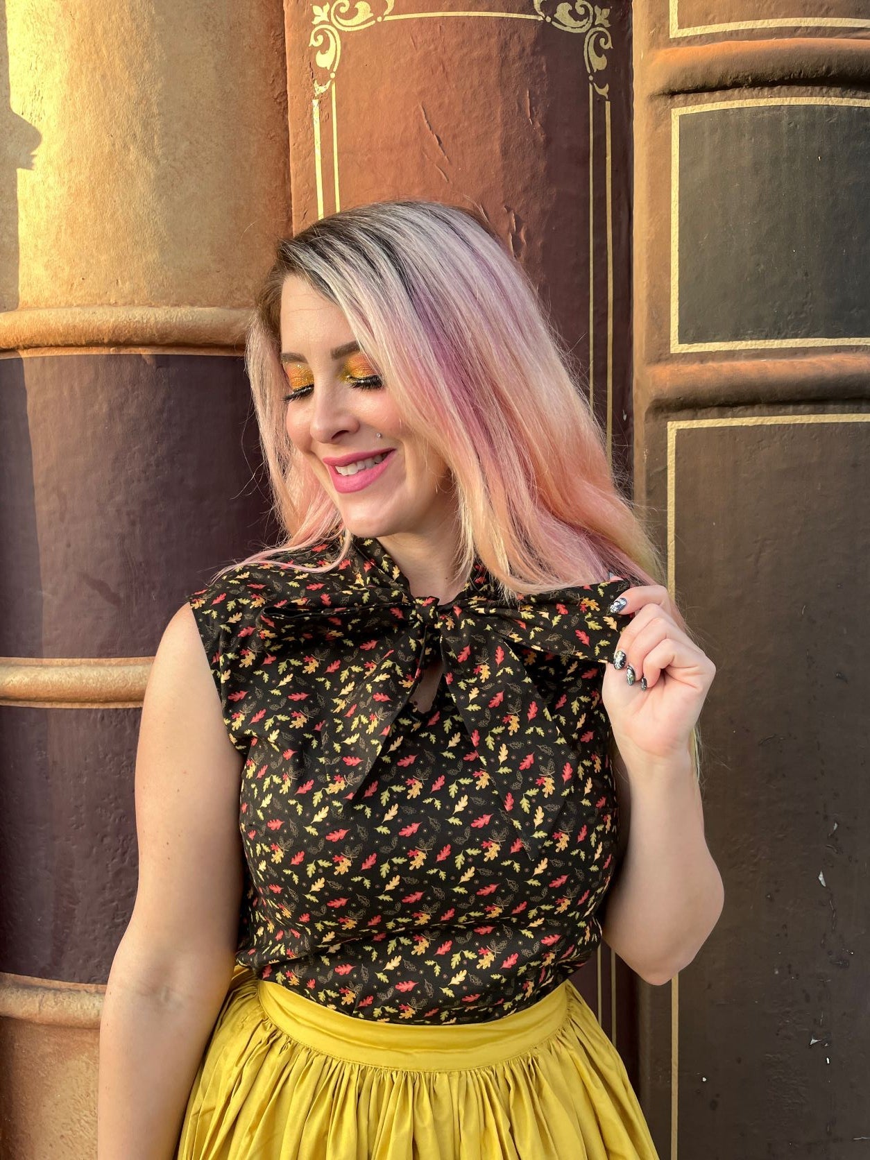 Peggy Swing Skirt in Mustard - Concordia Style Boutique
