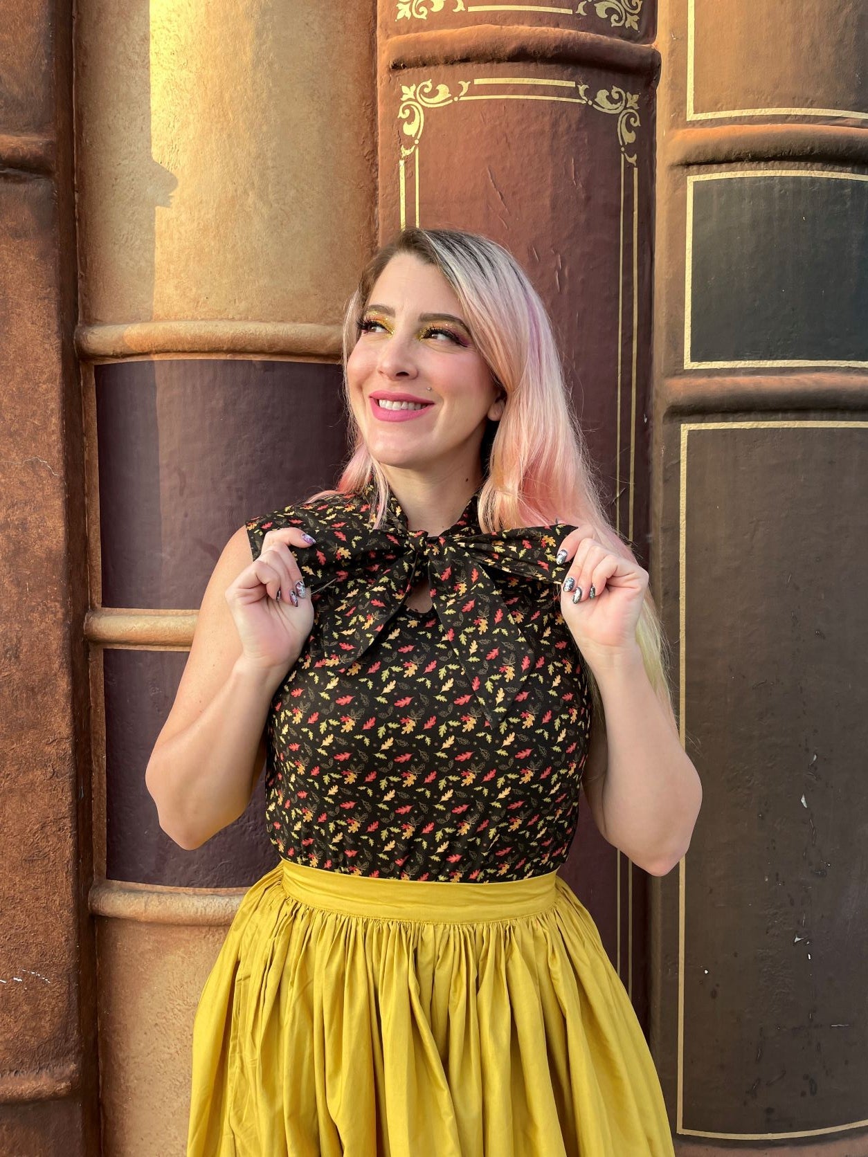 Peggy Swing Skirt in Mustard - Concordia Style Boutique