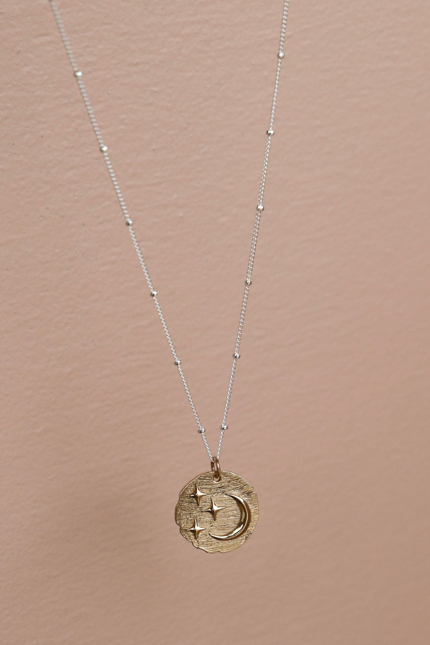 TWO TONE CELESTIAL NECKLACE - Concordia Style Boutique