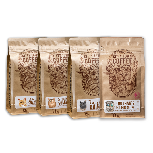 Single Origin Sampler: Simba, Tia, Pip & Thuthan - Concordia Style Boutique