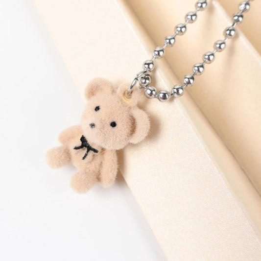 PLUSH BEAR NECKLACE - Concordia Style Boutique
