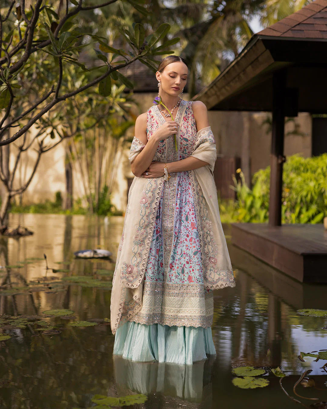 Faiza Saqlain - Danica Three Piece Embroided Lawn