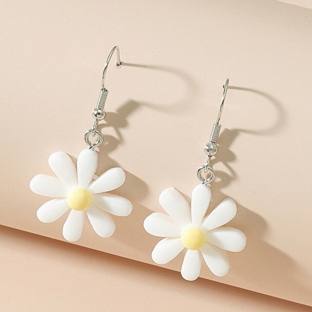 CANDY DAISY DROP EARRINGS (PAIR) - Concordia Style Boutique