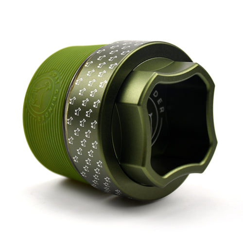 4 Piece Aluminum Herb Grinder | AITH v.I – OG - Repeat Pattern - Concordia Style Boutique