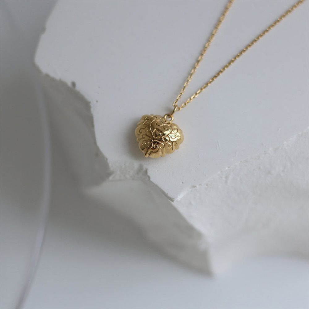 PEARL HEART NECKLACE - Concordia Style Boutique