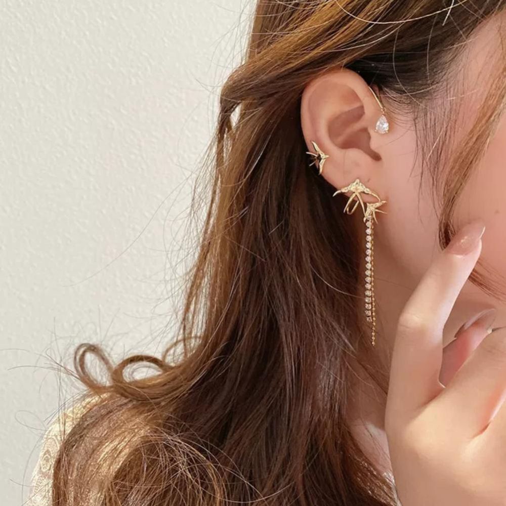 SWALLOW EAR CUFFS (PAIR) - Concordia Style Boutique
