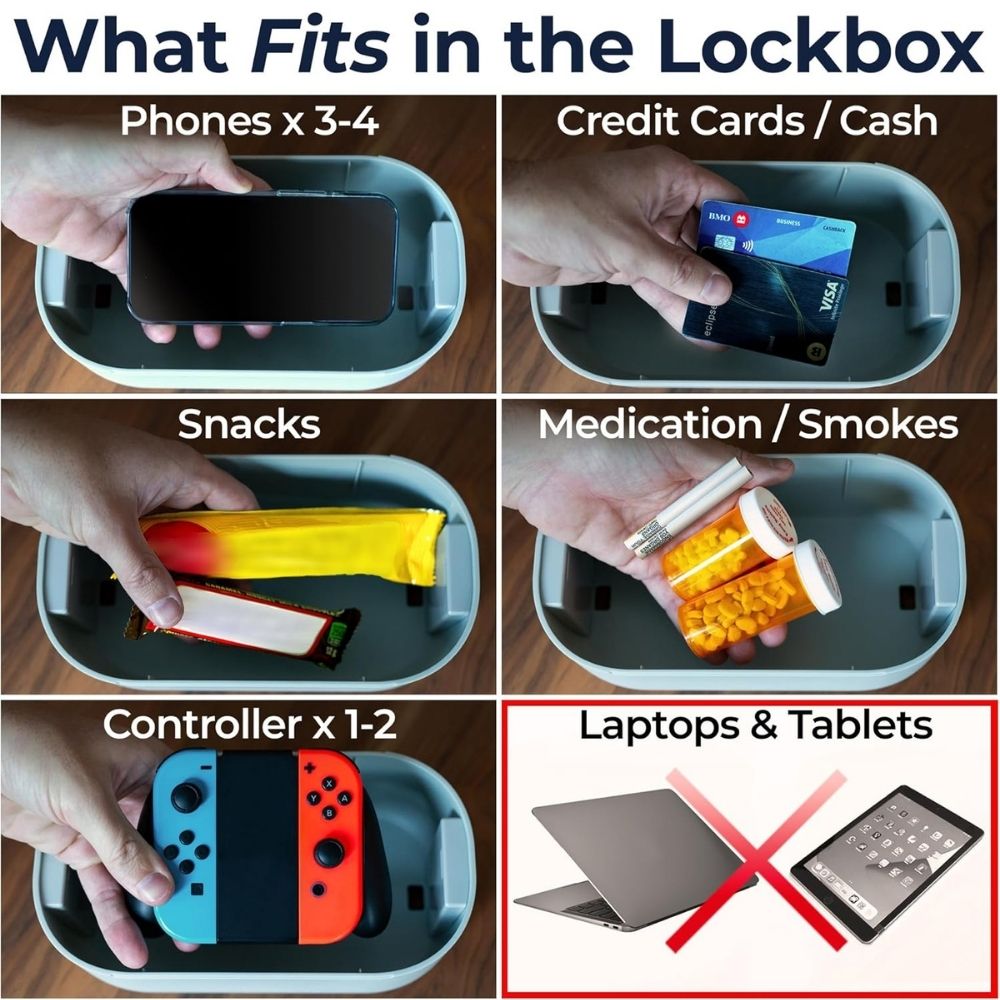 Timed Lock Box – Build Better Habits & Unplug From Screens - Concordia Style Boutique
