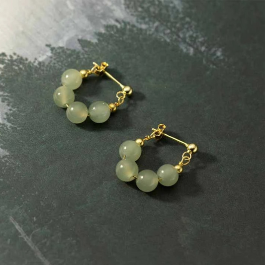 HETIAN JADE EARRINGS - Concordia Style Boutique