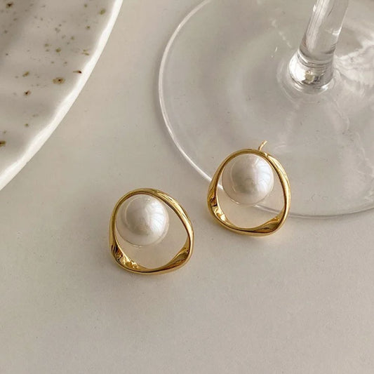 BIG PEARL EARRINGS (PAIR) - Concordia Style Boutique
